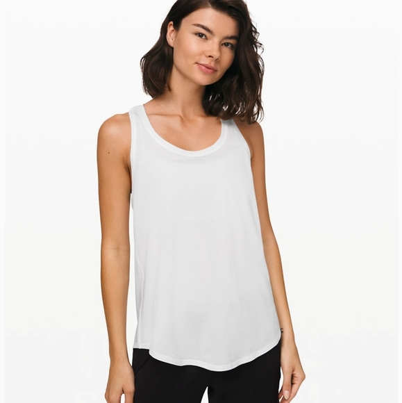 Monk & Lou White Tank Top - Picture 1 of 2